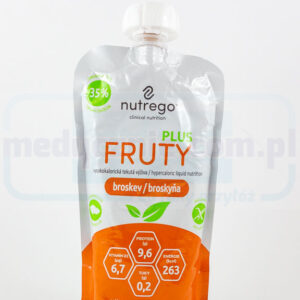 Nutrego Fruty Plus 175 ml Broskev doplněk stravy